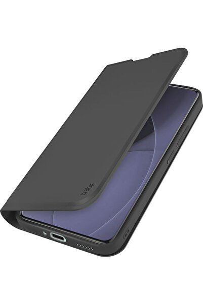 SBS Λείο Πορτοφόλι Σιλικόνης Μαύρο για Redmi Note 15 Pro+ / Poco M8 Pro