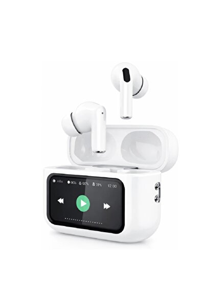 HİBOTEKNO Dokunmatik Ekranlı TWS Bluetooth 6.0 Kulaklık - ANC Gürültü Önleyic...