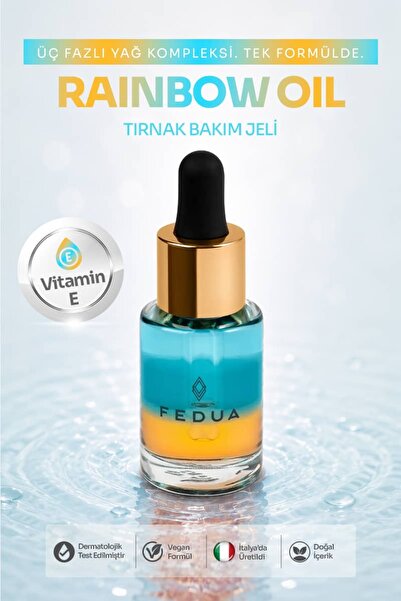 Fedua Rainbow Oil Tırnak Kütikül Yağı 15 Ml