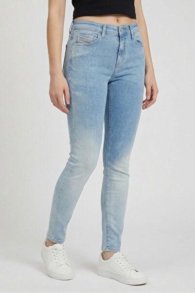 Diesel Women Super Slim Skinny Jeans, Wash Blue