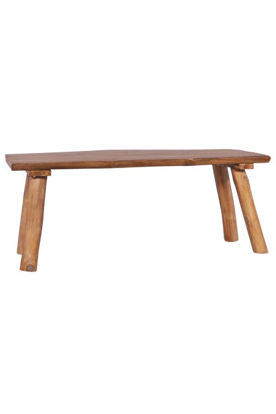 vidaxl Bancă de grădină, 120 cm, lemn masiv de tec