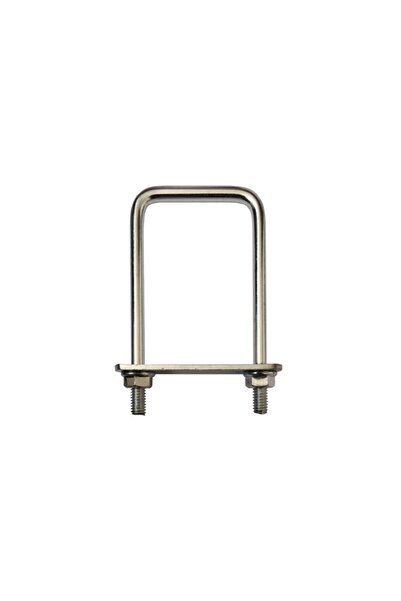 Rocast Set 25 x Brida Gard Otel, 50 x 30 mm, Tip U, pentru Fixare Panouri Gar...