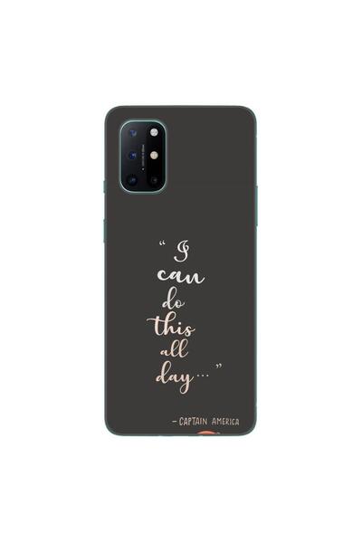 OEM Husa compatibila cu OnePlus 8T Silicon Gel Tpu Model Mesaj I Can Do This ...
