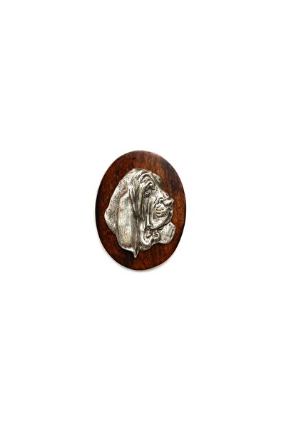 Art - Dog Basset Hound III - Broșă pentru concurs canin, agrafă pentru număru...
