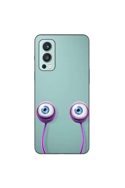 OEM Husa compatibila cu OnePlus Nord 2 Silicon Gel Tpu Model Snail Eyes