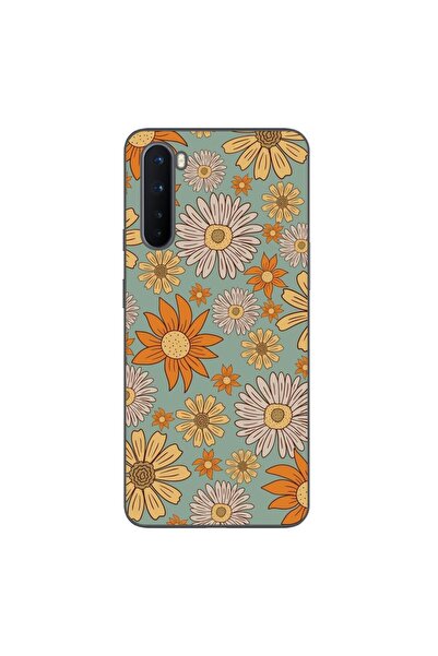 OEM Husa compatibila cu OnePlus Nord Silicon Gel Tpu Model Vintage Meadow