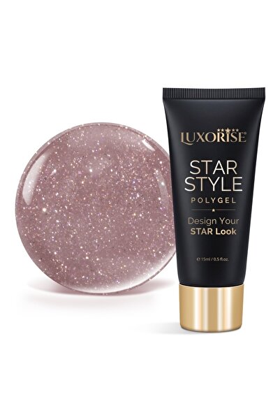 LUXORISE Polygel STAR STYLE - Colecția STAR SIGNATURE, Șoaptă de Bronz, 15ml