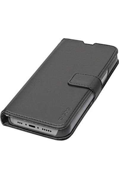 SBS Θήκη Πορτοφόλι Μαύρη (iPhone 15 Plus) Κωδικός: BKWALIP1567K