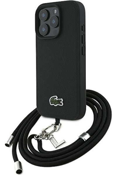 Lacoste Εμβληματική Θήκη Πλάτης Petit Pique Crossbody Cord MagSafe από Πλαστι...