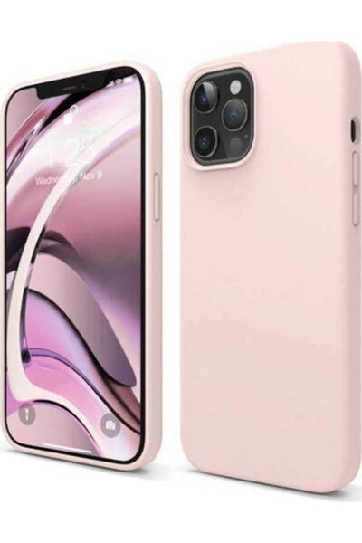 Other Sonique Υγρή Θήκη Πλάτης Σιλικόνης Ροζ (iPhone 12 Pro Max) Κωδικός: 46-...