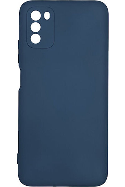 Other Sonique Πίσω Κάλυμμα Σιλικόνης Σκούρο Μπλε (Poco M3 / Redmi 9T)