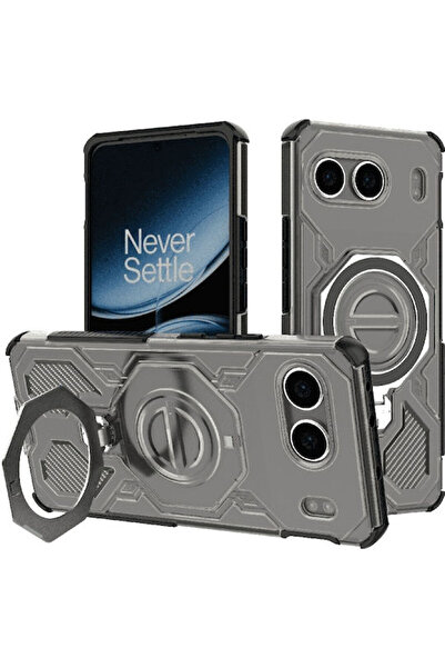 Techsuit Πίσω Κάλυμμα Σιλικόνης Μαύρο (OnePlus Nord 4)