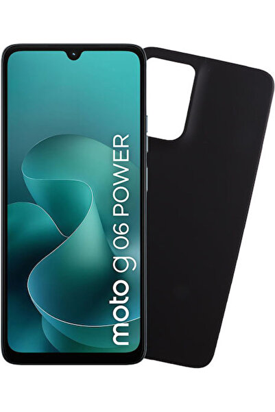 Other Volte-Tel Μαύρη Θήκη Πλάτης Σιλικόνης για Motorola Moto G06 Moto G06 Power