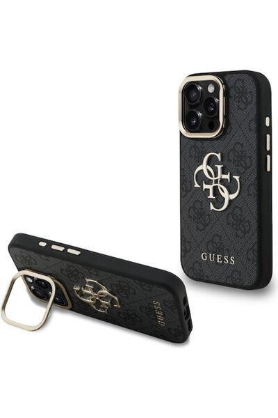 Guess Πίσω Κάλυμμα Συνθετικό Δέρμα Μαύρο (iPhone 16 Pro) Κωδικός: GUHCP16LPCS...
