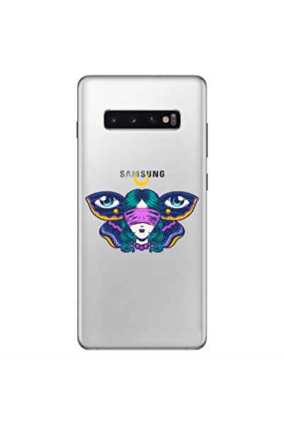 Other Samsung S10 Plus Eye in my ear Transparent Silicone TPU Θήκη