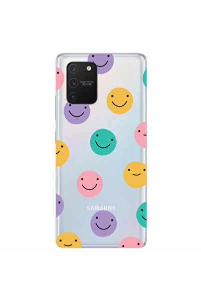 Other Samsung S10 Lite / A91 Colorful smiles Transparent Silicone TPU Θήκη