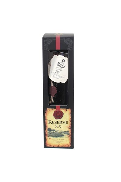 VINIA Red wine, Vinia collection, Merlot, Dry, 1975, 0.75l