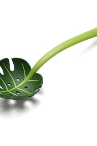 Yıldızan Tamgün Leaf Spoon, Jungle Serving Spoon, Jungle Spoon Kitchen Spoon,...