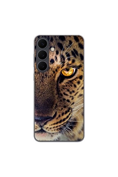 OEM Θήκη συμβατή με Samsung Galaxy S25 FE από σιλικόνη gel TPU με σχέδιο λεοπ...