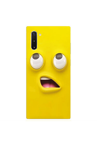 Other Samsung Note 10 Plus Confused face Transparent Silicone TPU Θήκη