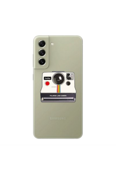 Other Samsung S21 Polaroid land camera Transparent Silicone TPU Θήκη