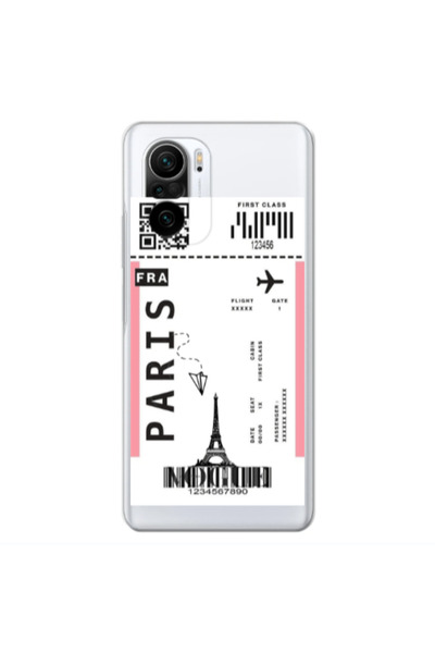 Other Xiaomi Poco F3 Paris FRA Transparent Silicone TPU Θήκη