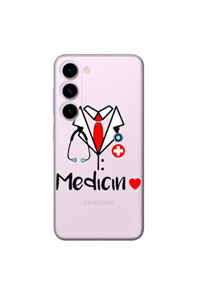 Other Samsung S23 Plus Medicin Transparent Silicone TPU Θήκη