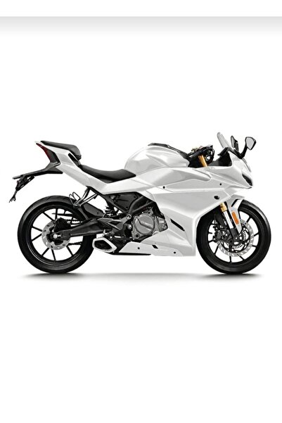 KAPLAMA MERKEZİ Cf moto 250 sr sedefli beyaz kaplama sticker