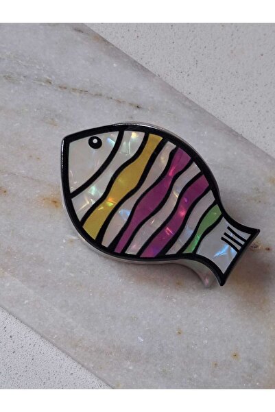 Bubbleatelier Bone Colored Fish Buckle