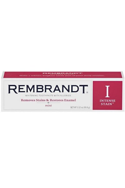 Rembrandt Паста за зъби, Рембрандт, Интензивно избелване на петна, Премахване...