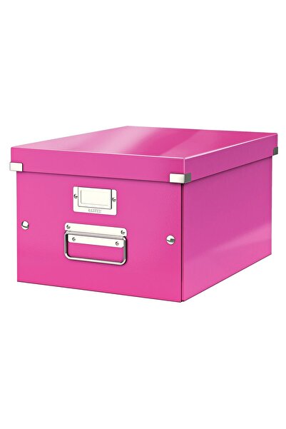 Leitz Cutie de depozitare roz mediu CLICK&STORE