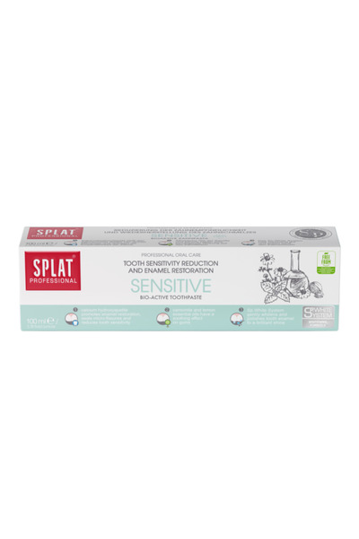 Splat Toothpaste Professional Sensitive Reduces Tooth Sensitivity Enamel Prot...