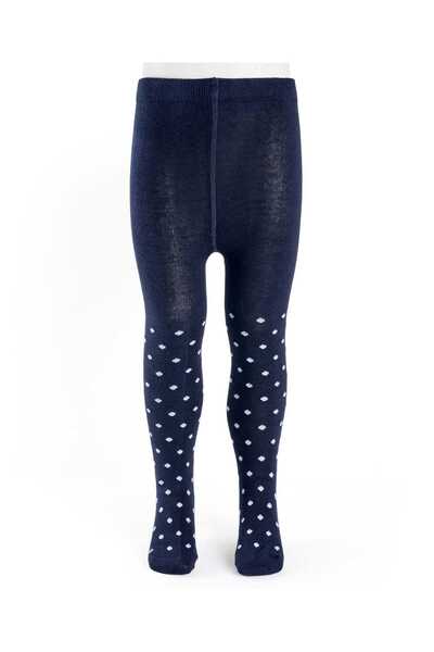 Cute Walk by Babyhug Cutewalk by Babyhug Knit Antibacterial Tight With Polka ...