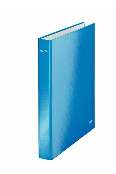 Leitz Mechanical Notebook A4 4 Rings 25mm/40mm Metallic Blue WOW
