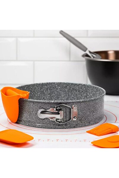 Klausberg Cake pan, marbled, gray, 20cm,