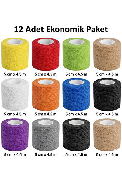 Goalkeeperstore Sporcu Bandajı 4,5 cm x 5 m