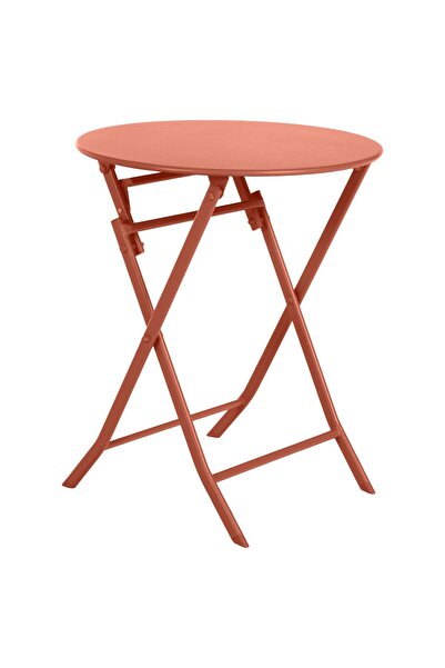 Hesperide Round foldable garden table Greensboro Amber -