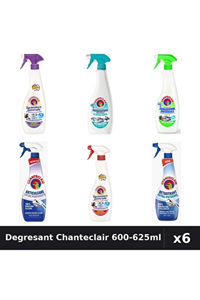 Chanteclair Set 6 Degresant Universal 600-625ml - Lavanda, Lamaie, Marsilia, ...