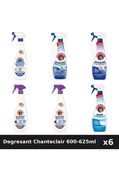 Chanteclair Set 6 Degresant Universal 600-625ml - Bicarbonat, Lavanda, Mosc, ...