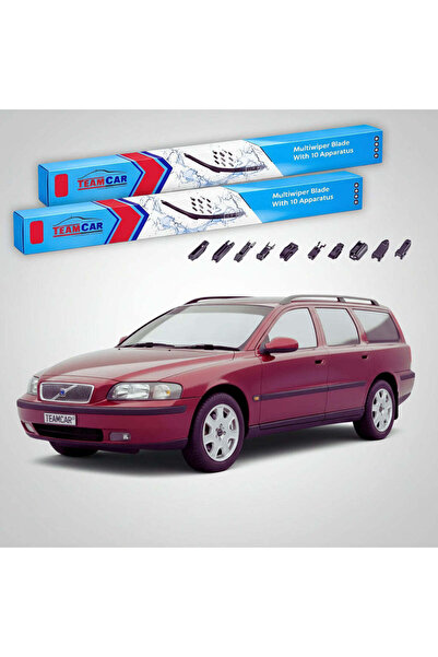 TEAMCAR Windshield Wipers Volvo V70 II 2000-2004 | Front Set Flat – TeamCar®