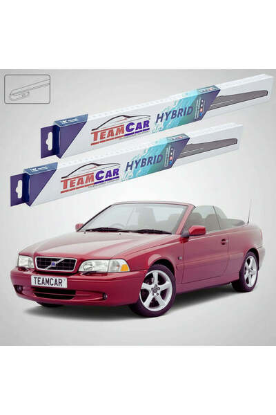 TEAMCAR Lamele ștergătoare de parbriz Volvo C70 I 1998-2005 |   Set frontal h...