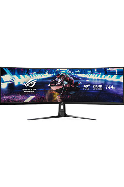 ASUS ROG Strix XG49VQ Υπερευρεία Κυρτή Οθόνη Gaming HDR VA 49 " 3840x1080 144...