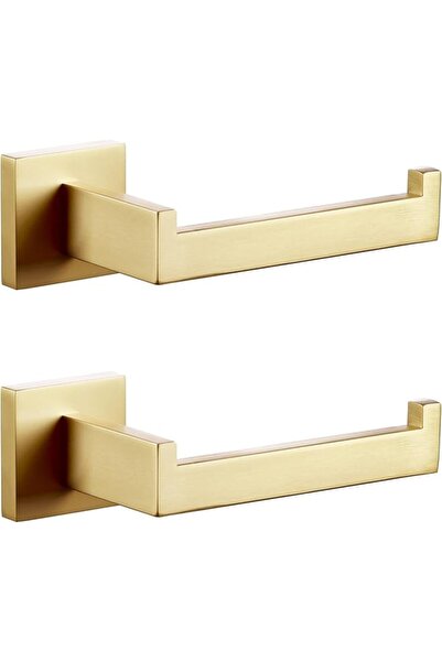 The Bros Gold Toilet Paper Holder Toilet Roll Holder for Bathroom Kitchen Was...