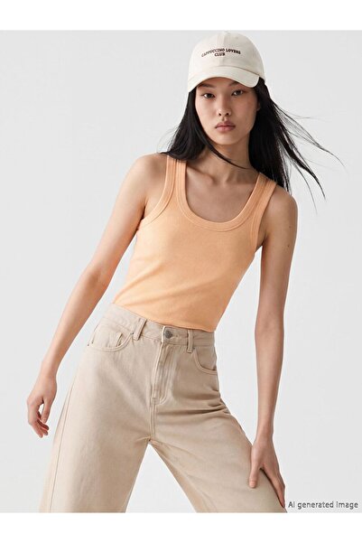 LC Waikiki Xside Orange U-Neck Women's Undershirt
