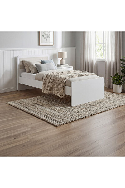Home Box سرير مفرد بلون العاج - 90x200 سم