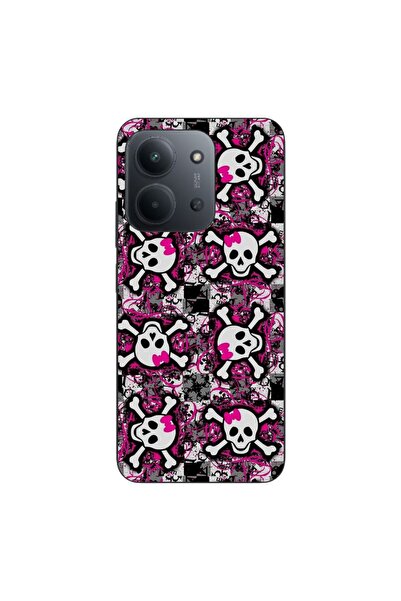 OEM Husa compatibila cu Xiaomi Redmi 15C Silicon Gel Tpu Model Pop Art Skeleton