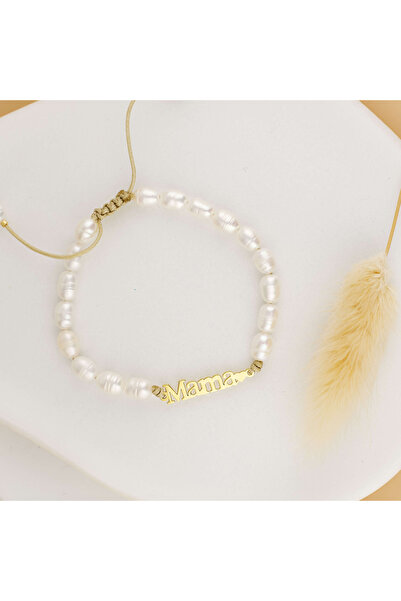 BLACK SWAN Bijoux Bratara Cadou Mama - Bratara din perle de cultura snur mata...