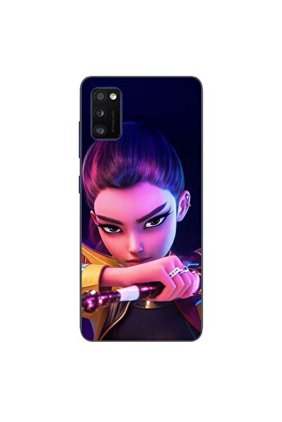 OEM Husa compatibila cu Samsung Galaxy A41 Silicon Gel Tpu Model KPop Demon H...