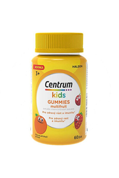 Centrum Παιδικά Ζελεδάκια Ανάμεικτα Φρούτα 60 Ζελεδάκια