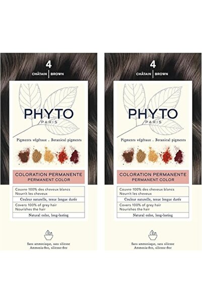 Phyto اللون 4 بني عرض خاص 1+1 -1441